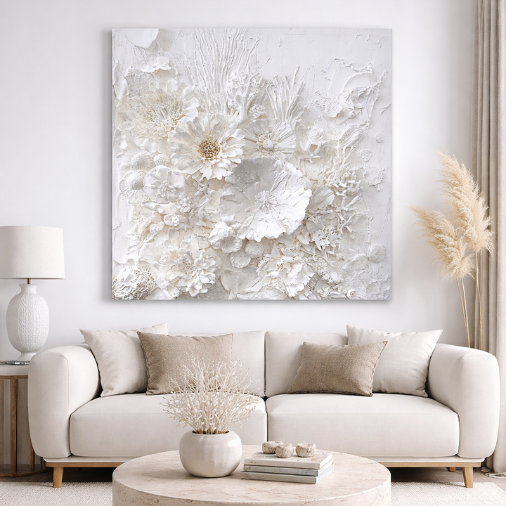 Floral Ocean Relief