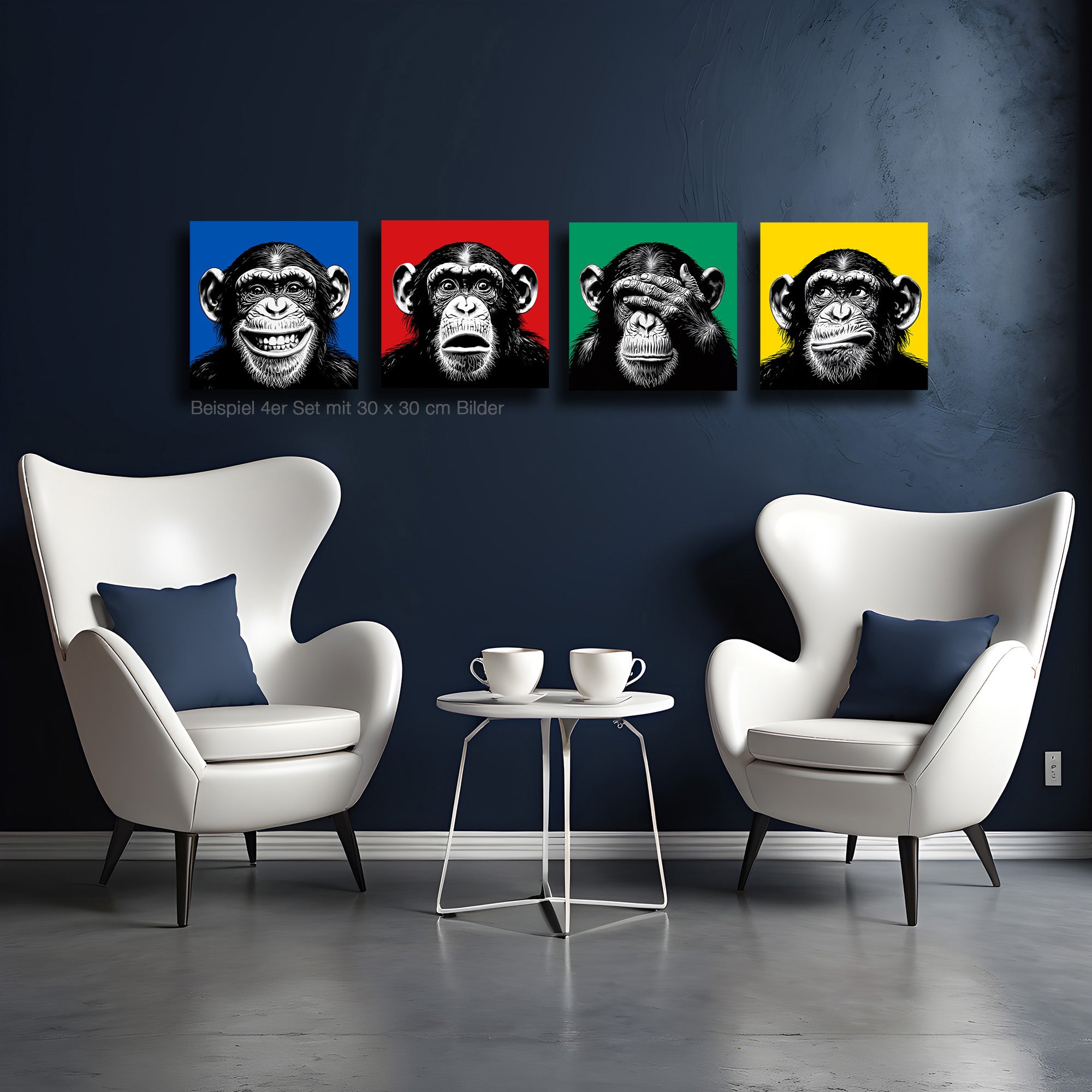 The Monkey Set (4er)