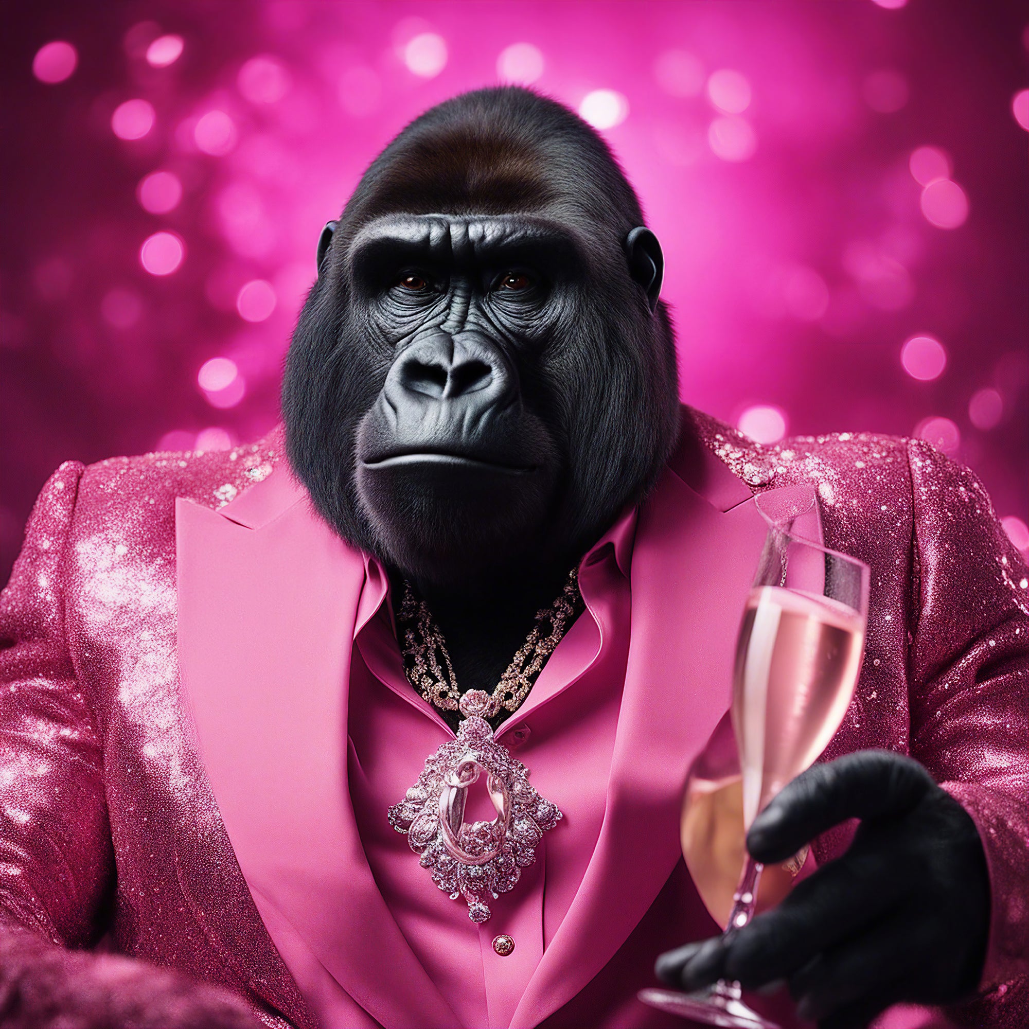 Gorilla Boss Pink