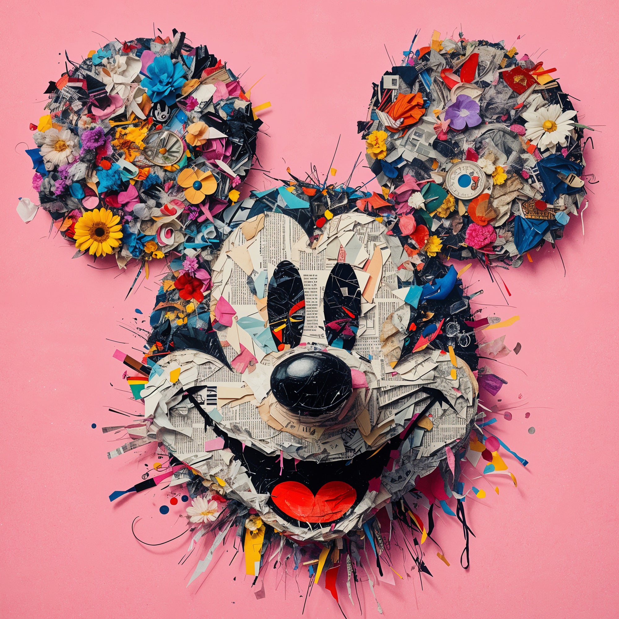 Micky Collage pink