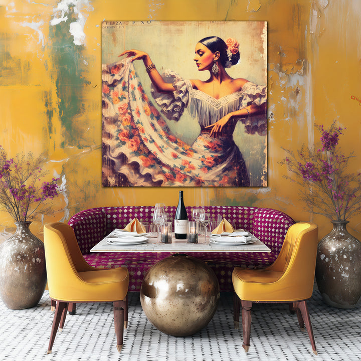 La Dama del Flamenco – Vintage Eleganz