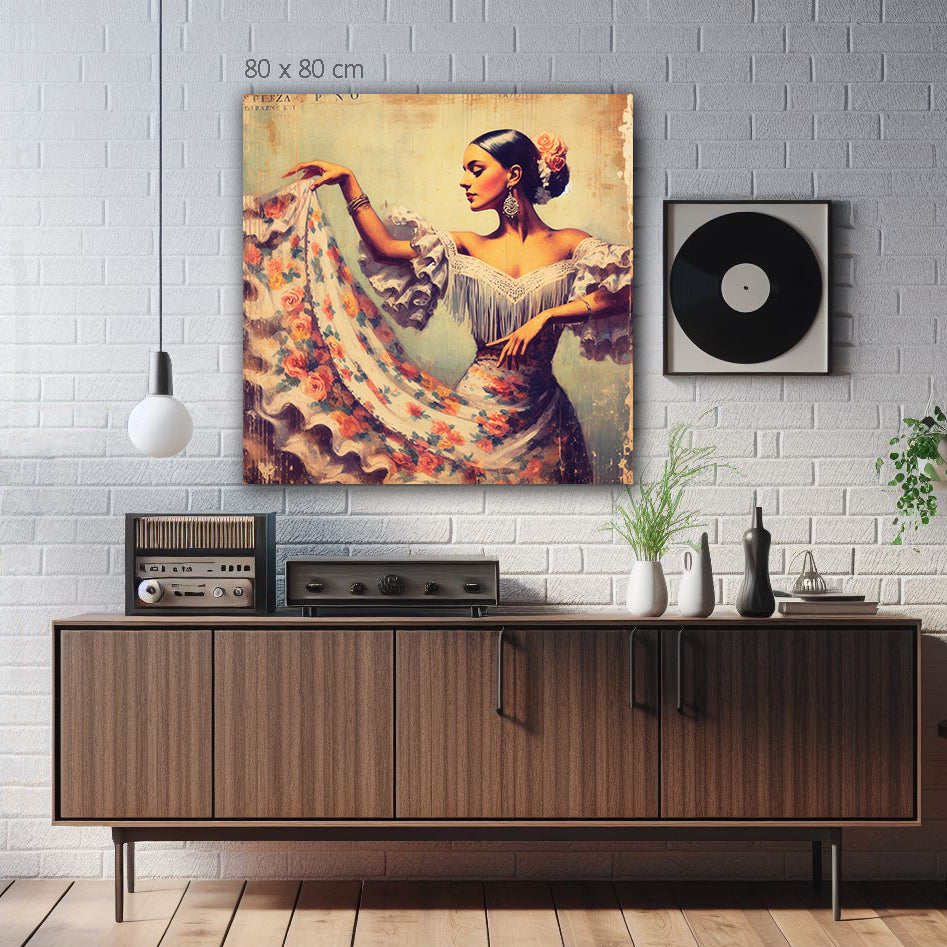 La Dama del Flamenco – Vintage Eleganz