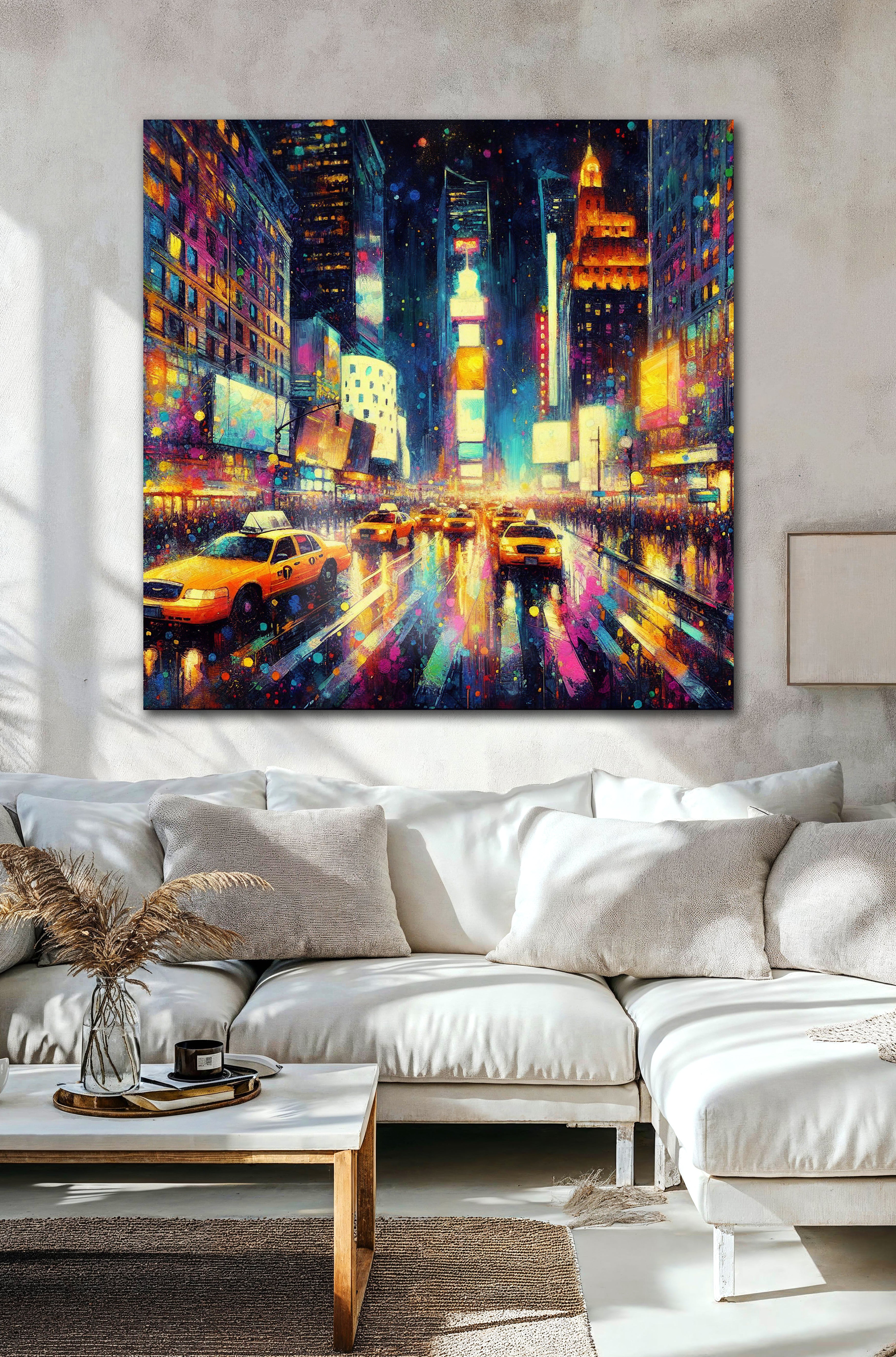 New York Times Square by Night