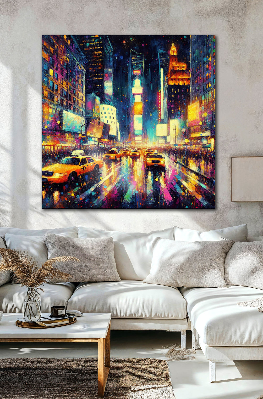 New York Times Square by Night