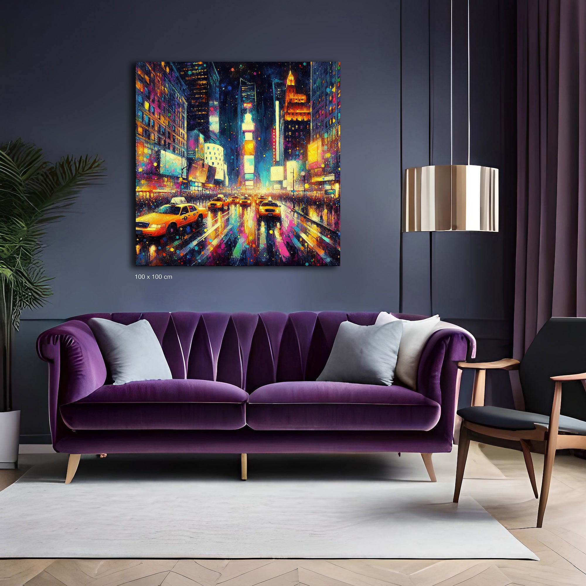 New York Times Square by Night